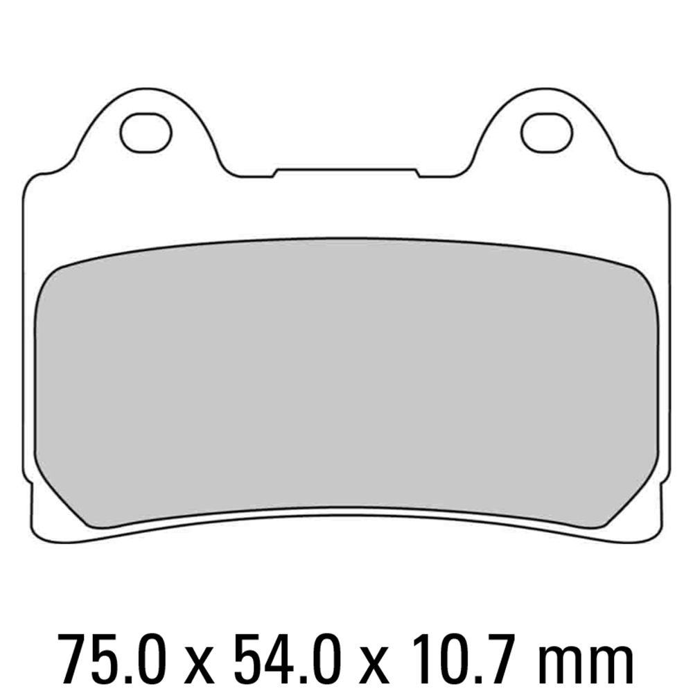 FERODO BRAKE PADS - FDB449P (PK = 2 Pads) [BQ20]