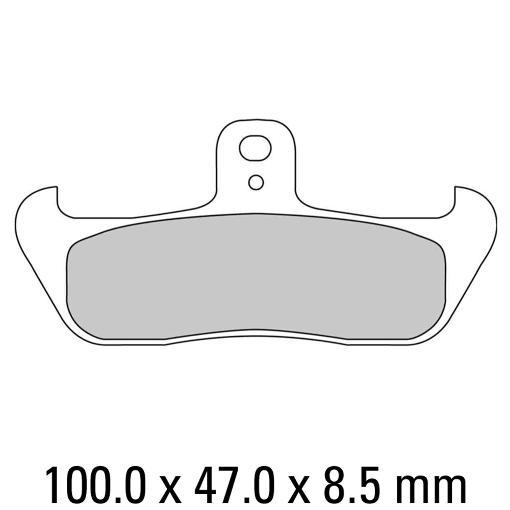 FERODO BRAKE PADS - FDB499P (PK = 2 Pads) [BQ20]