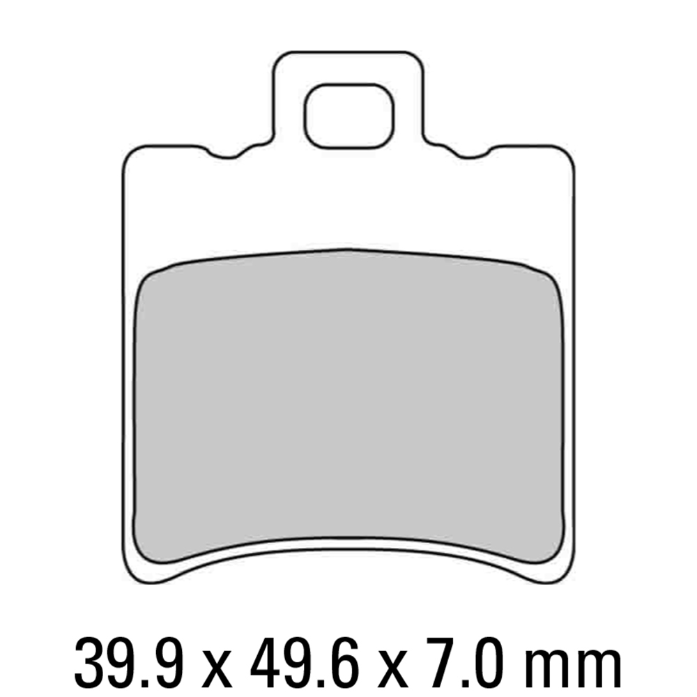 FERODO BRAKE PADS - FDB680EF (PK=2 Pads) [BQ10]