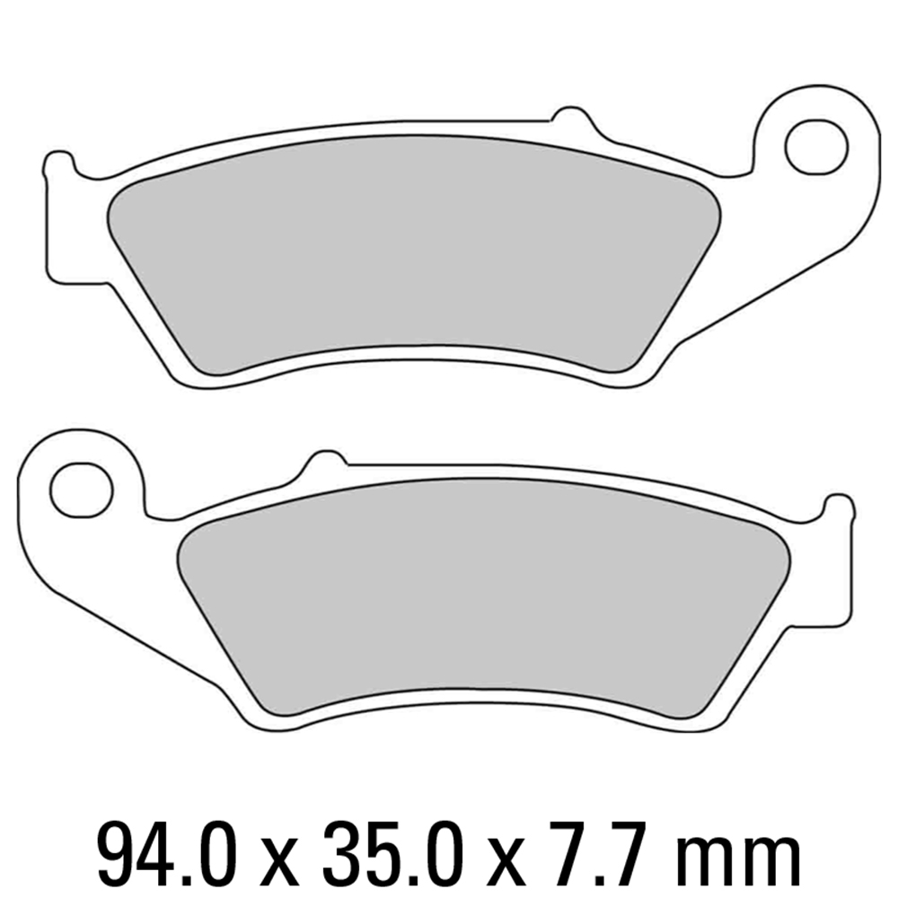 FERODO BRAKE PADS - FDB892EF (PK = 2 Pads) [BQ10]