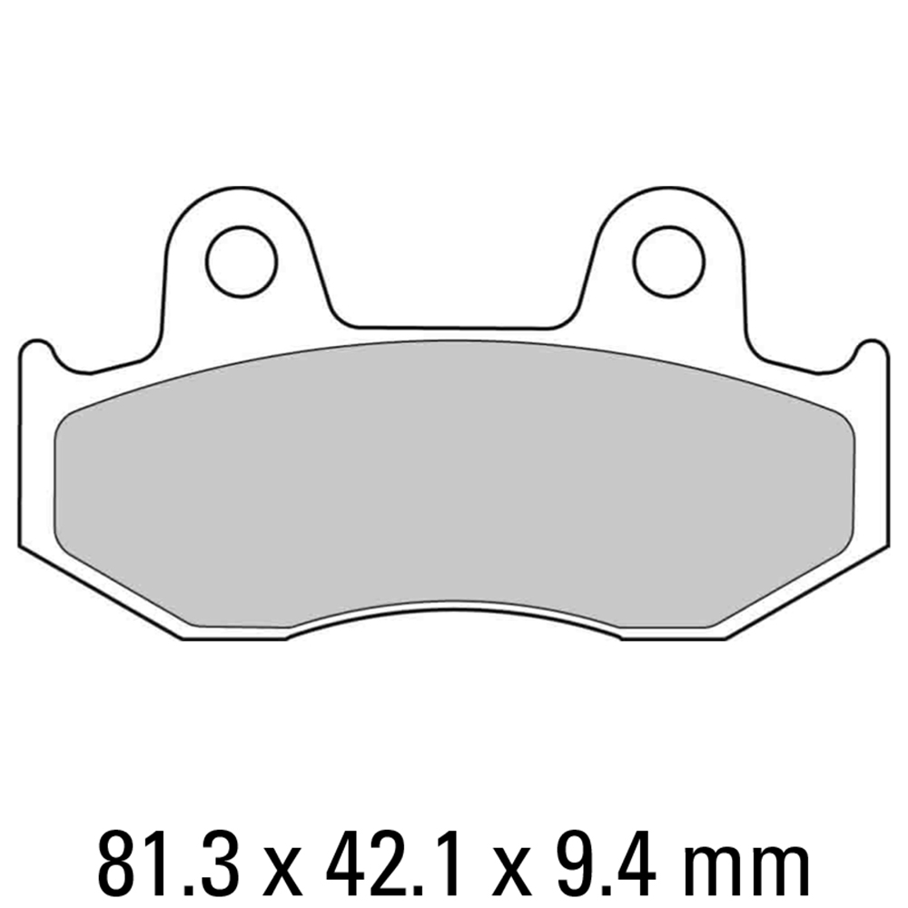 FERODO BRAKE PADS - FDB2119SG (PK = 2 Pads) [BQ25]