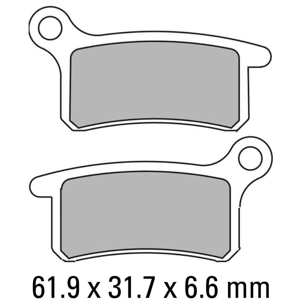 FERODO BRAKE PADS - FDB2157SG (PK = 2 Pads) [BQ25]