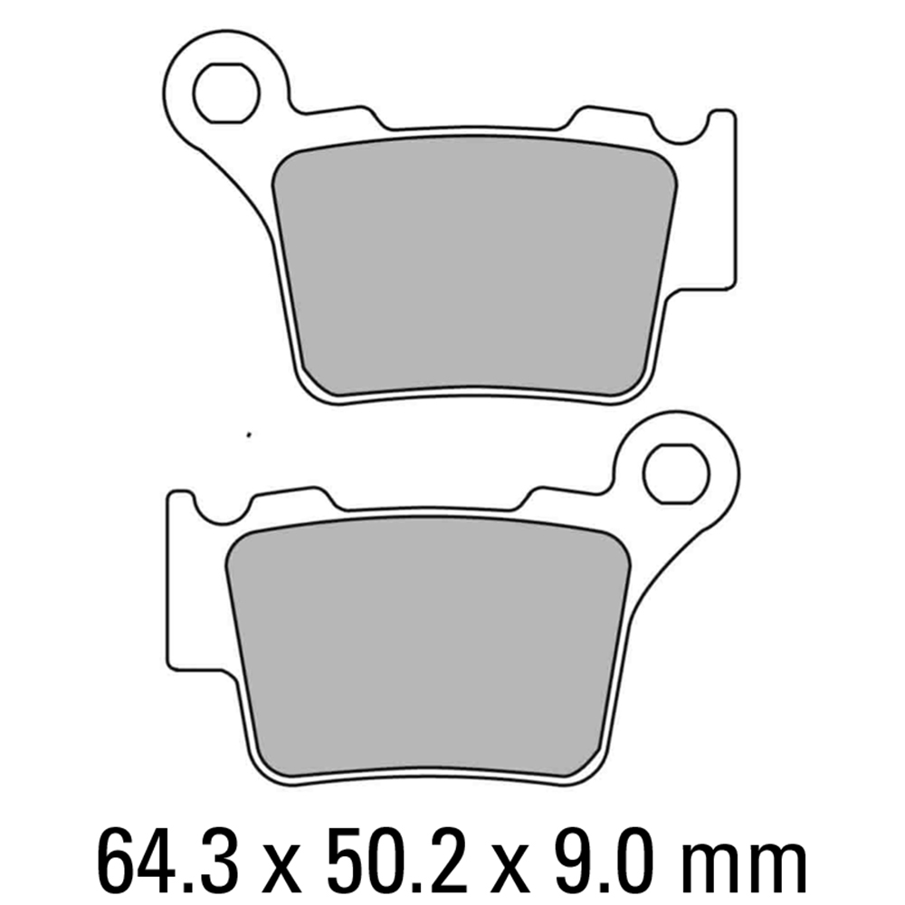 FERODO BRAKE PADS - FDB2165SG (PK = 2 Pads) [BQ25]