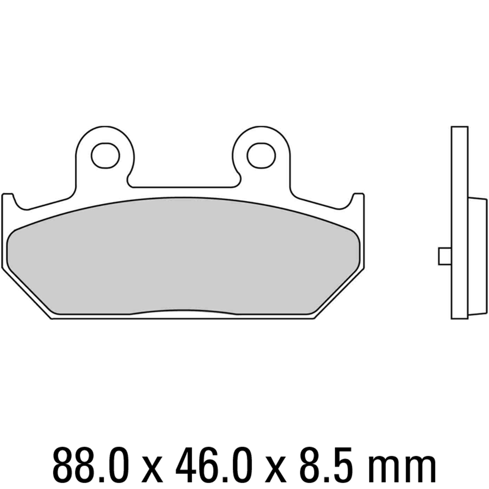 FERODO BRAKE PADS - FDB2173EF (PK = 2 Pads) [BQ10]