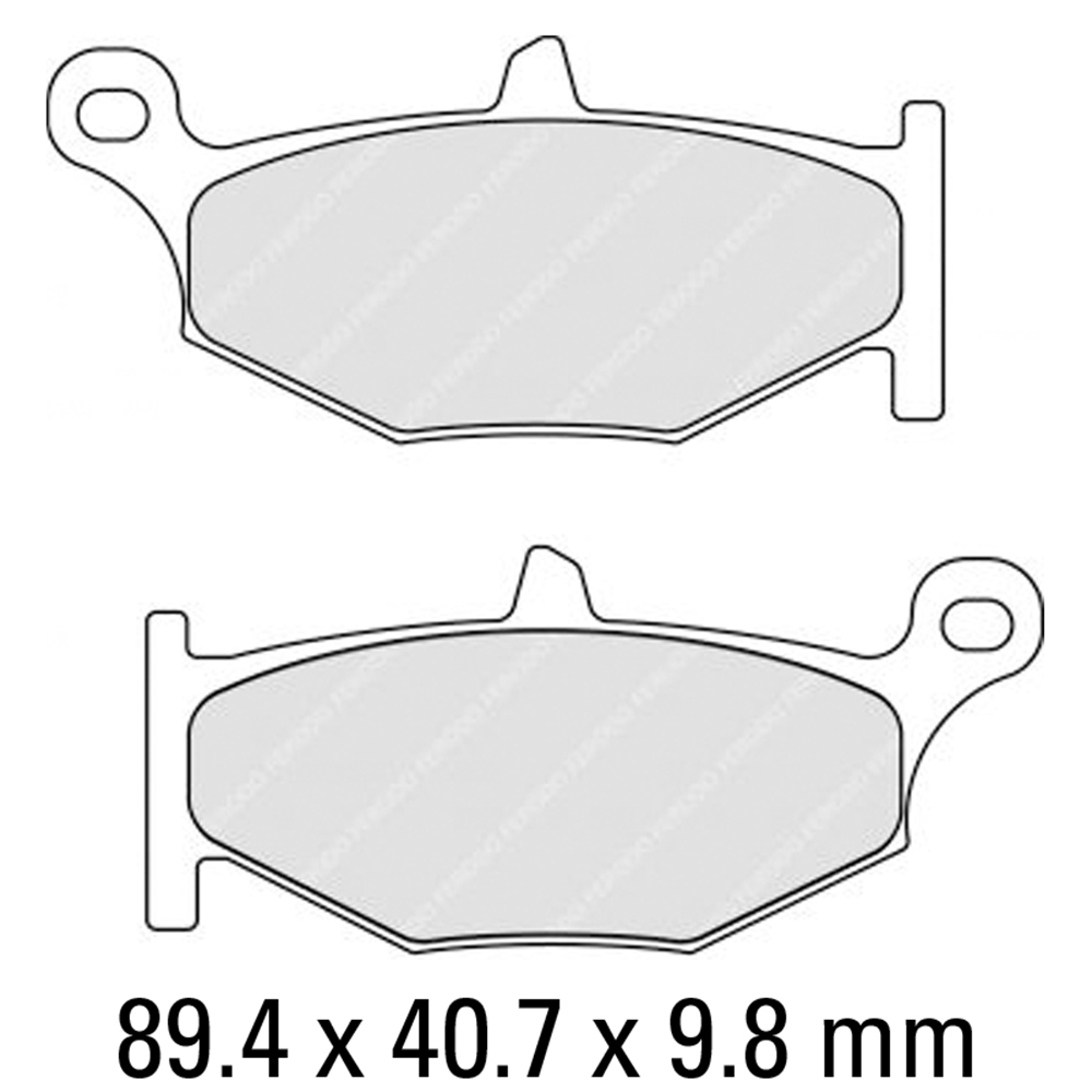 FERODO BRAKE PADS - FDB2213P (PK = 2 Pads) [BQ25]