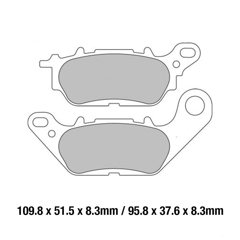 FERODO BRAKE PADS - FDB2238EF (PK = 2 Pads) [BQ10]