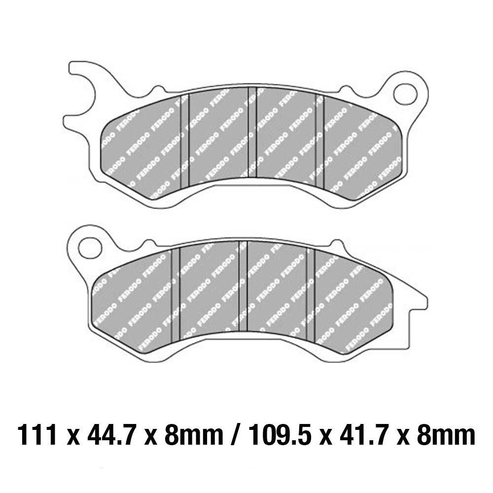 FERODO BRAKE PADS - FDB2256EF (PK = 2 Pads) [BQ10]