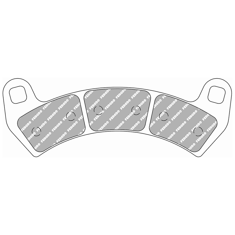 FERODO BRAKE PADS - FDB2298SG (PK = 2 Pads) [BQ20]