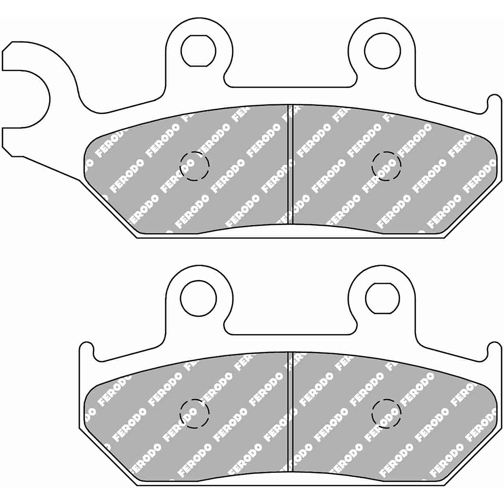 FERODO BRAKE PADS - FDB2302SG (PK = 2 Pads) [BQ20]