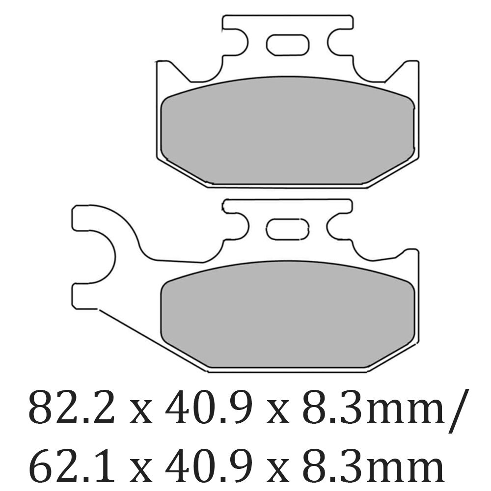 FERODO BRAKE PADS - FDB2308SG (PK = 2 Pads) [BQ25]