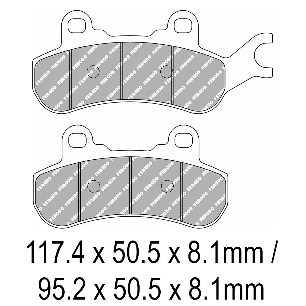 FERODO BRAKE PADS : FDB2315SG (PK=2 Pads) [BQ25]