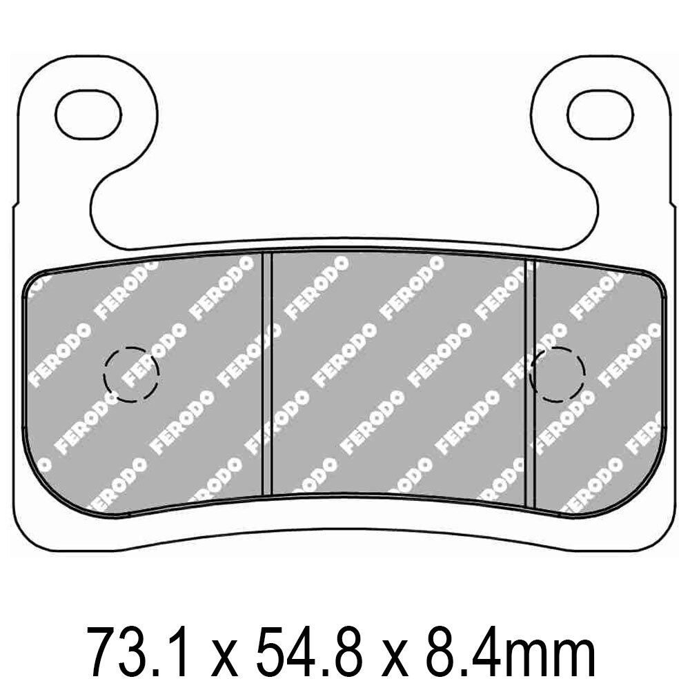 FERODO BRAKE PADS : FDB2321ST (PK=2 Pads) [BQ25]