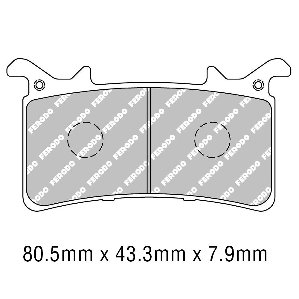 FERODO BRAKE PADS : FDB2324ST (PK=2 Pads) [BQ25]  [NEW2101]