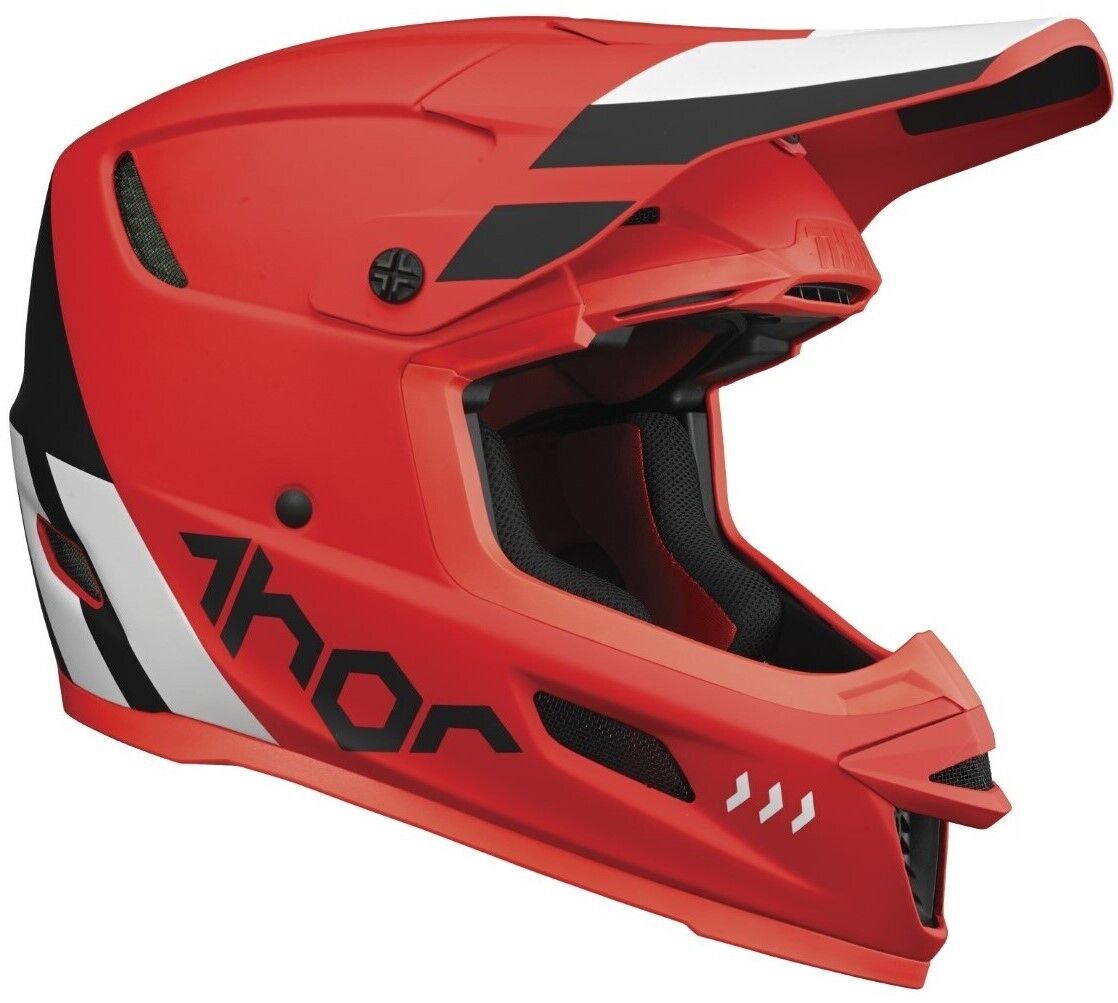 Thor 2024 Reflex Cube Red/Black Helmet - LG