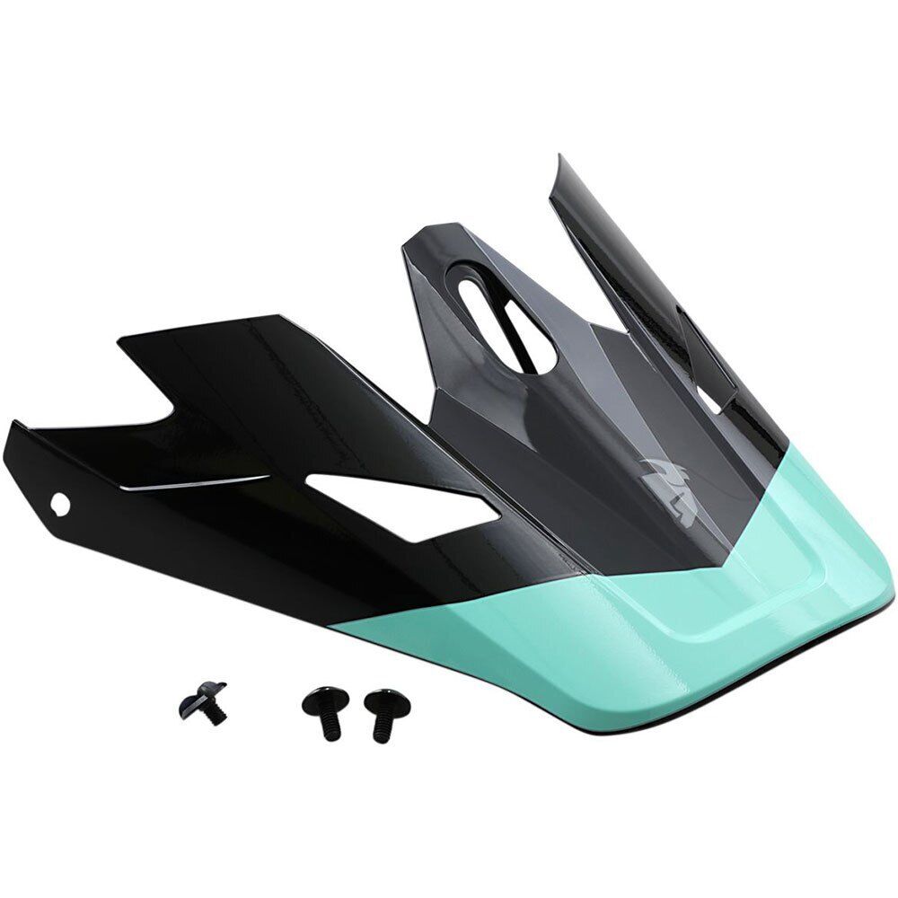 Thor Replacement Visor Peak for Sector Helmets Bomber Black/Mint
