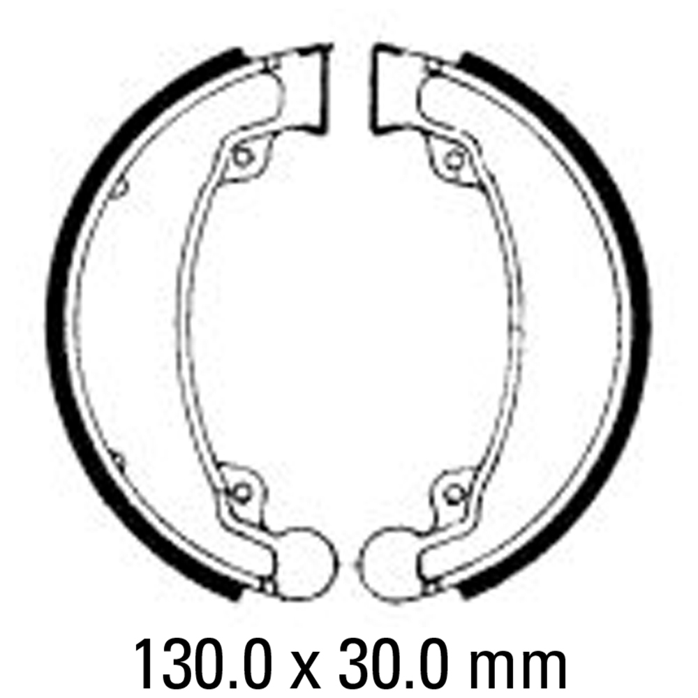 FERODO BRAKE SHOE SET - FSB706