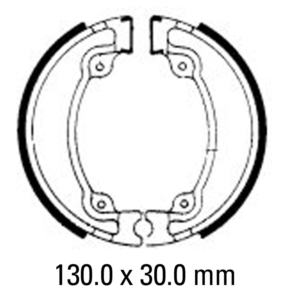 FERODO BRAKE SHOE SET - FSB709