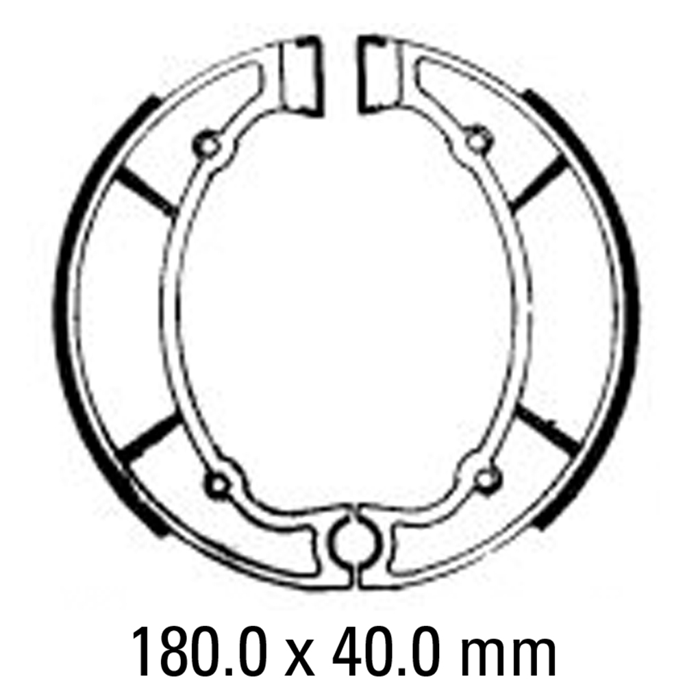 FERODO BRAKE SHOE SET - FSB769