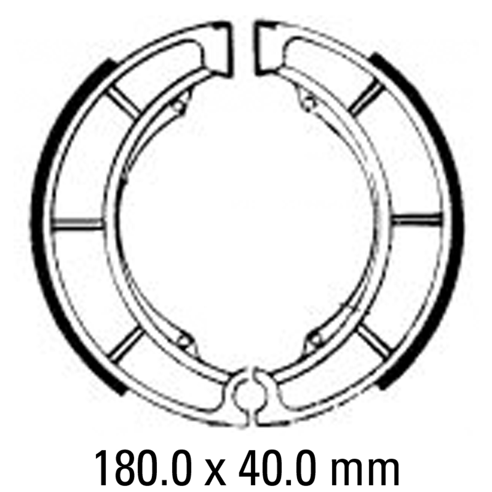 FERODO BRAKE SHOE SET - FSB782