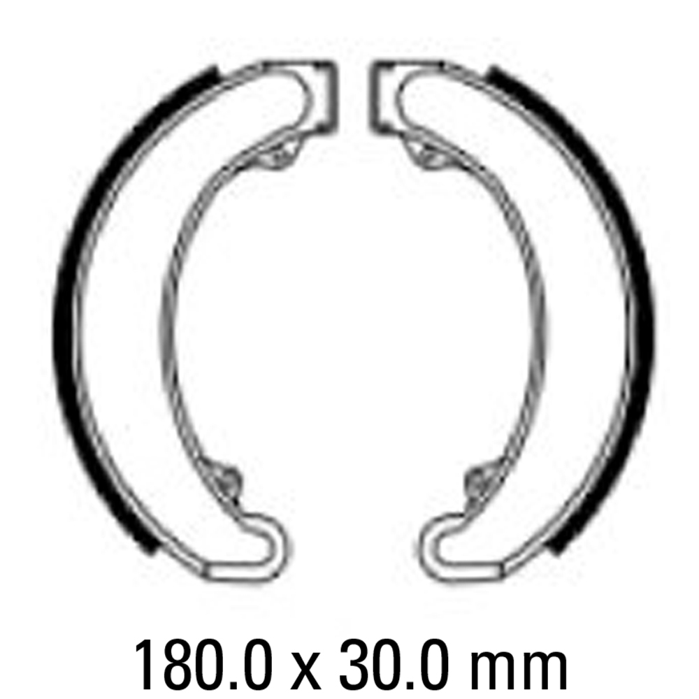 FERODO BRAKE SHOE SET - FSB943