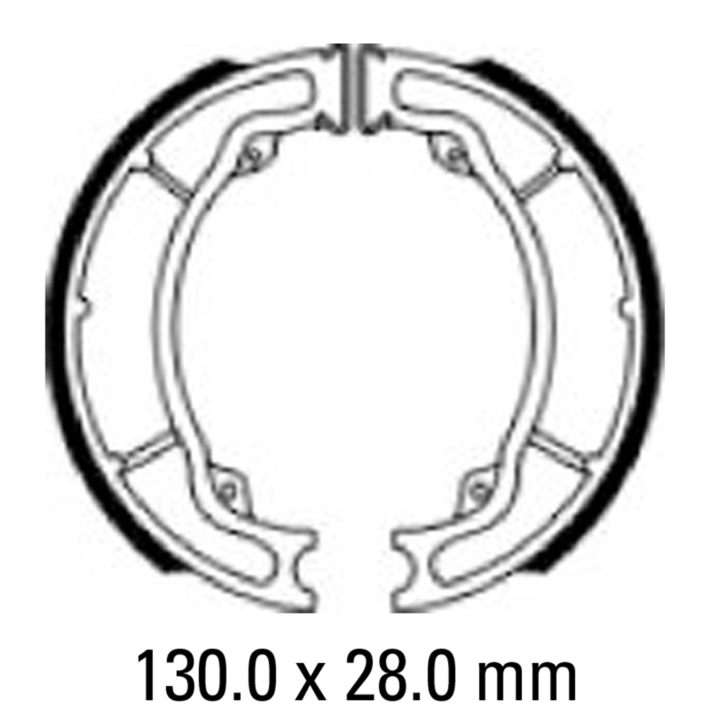 FERODO BRAKE SHOE SET - FSB960