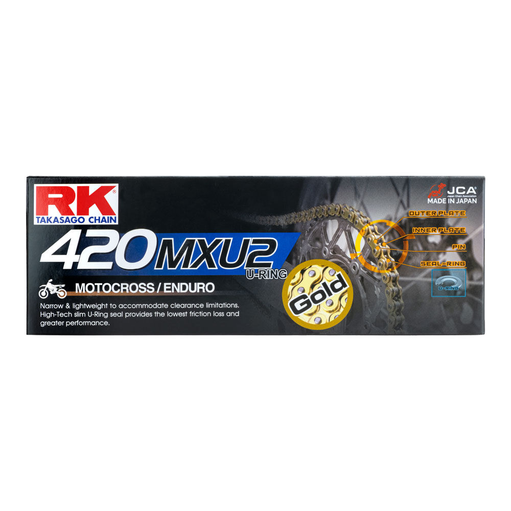 RK CHAIN GB420MXU2-136L GOLD