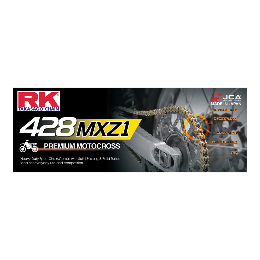 RK CHAIN 428MXZ1-136L