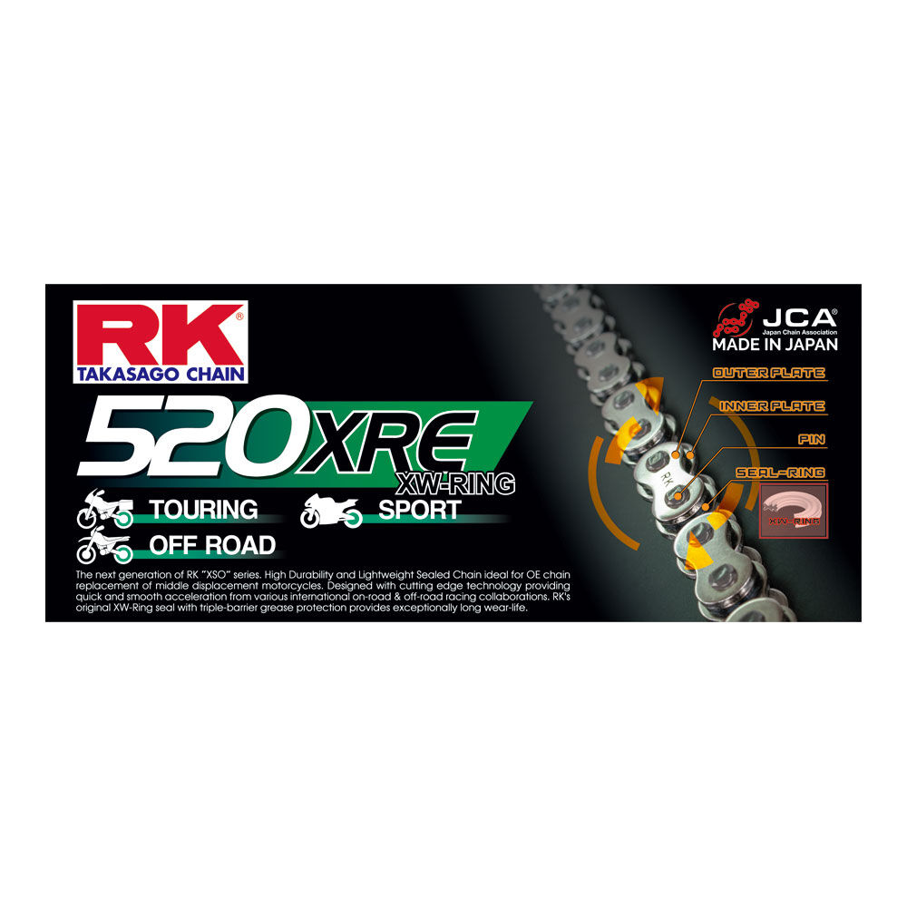 RK CHAIN 520XRE-112L