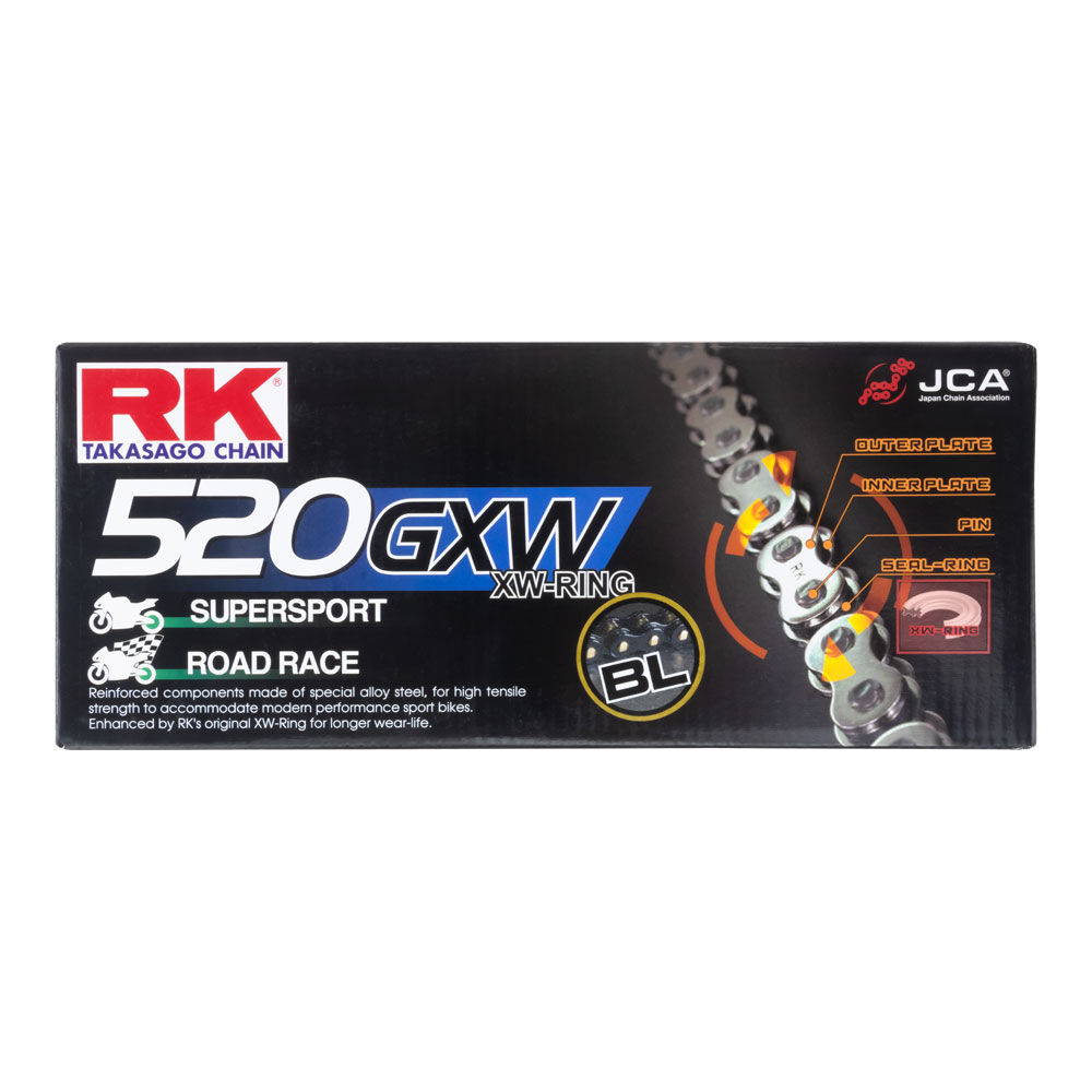 RK CHAIN BL520GXW-120L BLACK