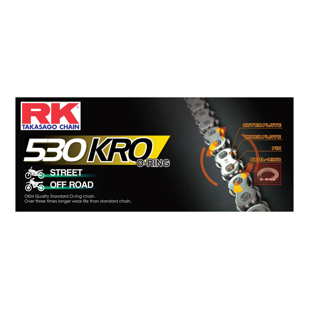 RK CHAIN 530KRO/SOZ1-114L