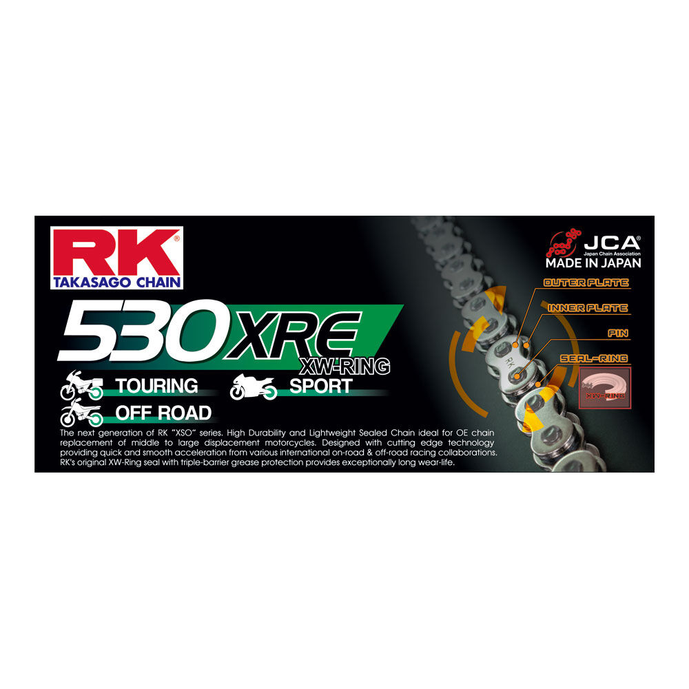 RK CHAIN 530XRE-124L