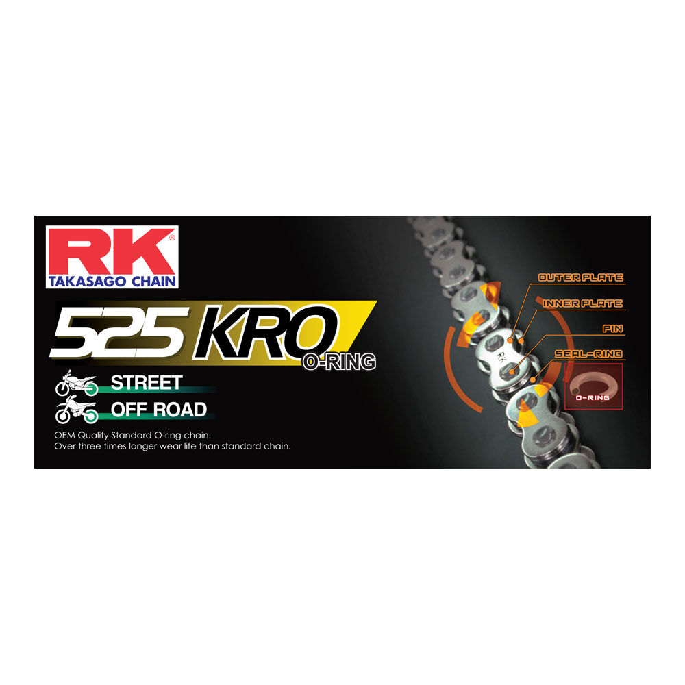 RK CHAIN 525KRO-120L