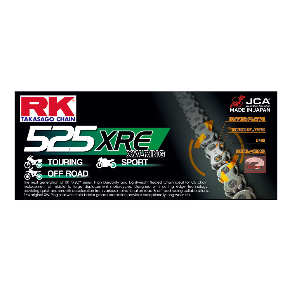 RK CHAIN 525XRE-112L