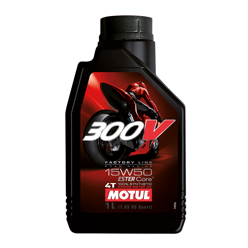 MOTUL 300V F/LINE ROAD RACING (15W 50) 1L CTN12