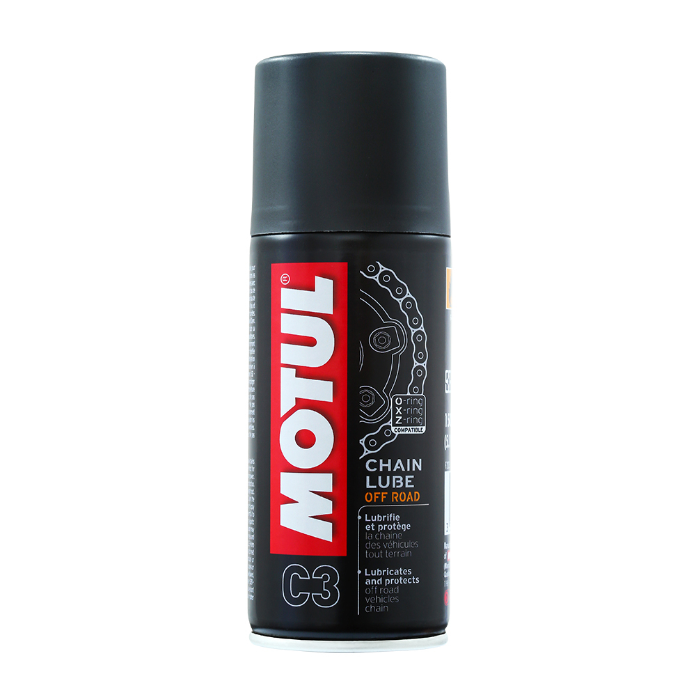 MOTUL CHAIN LUBE OFF ROAD 150ML CTN12 (DG2.1 - UN1950) AEROSOL 