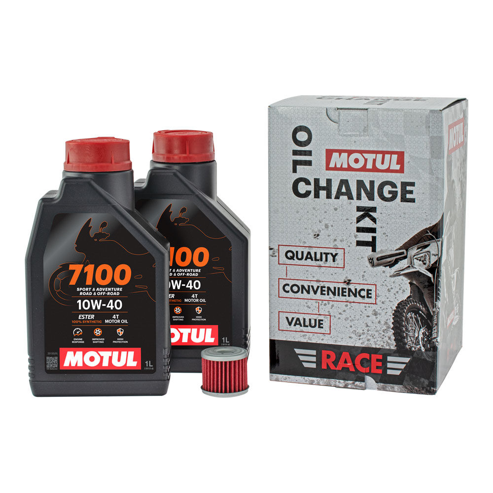 MOTUL RACE OIL CHANGE KIT - KAW KX250F 04~22 / 450 16~22