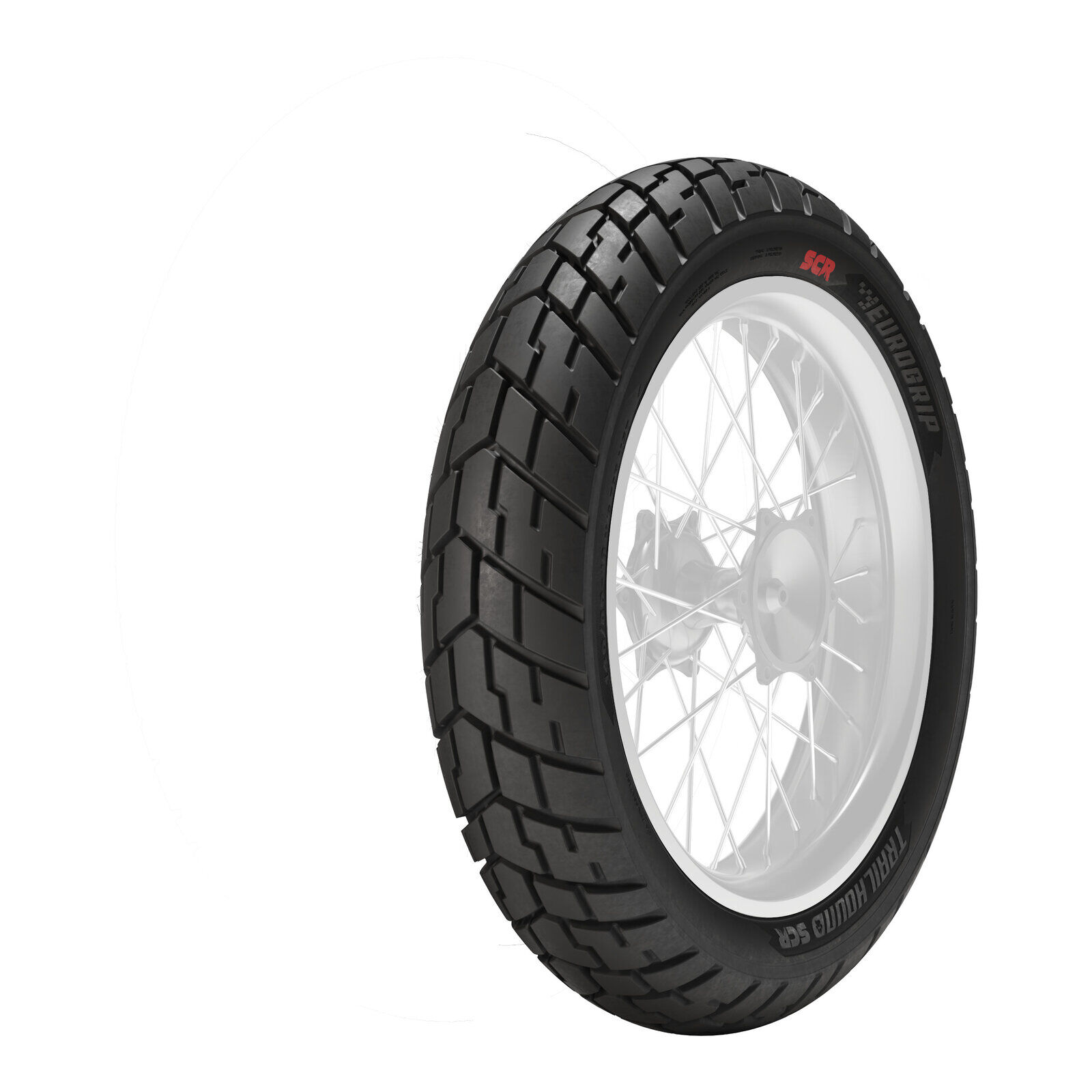 Eurogrip Trailhound SCR 150/70-17 Rear Tubeless Tyre (69H Rating  Radial)