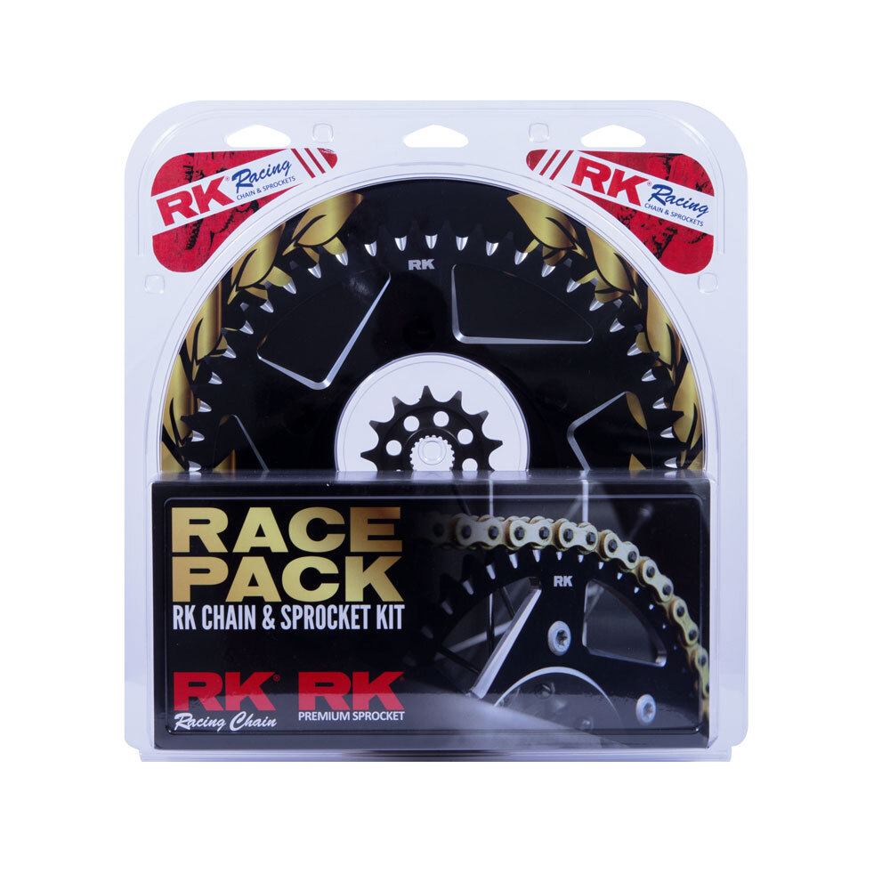 PRO PACK - RK CHAIN & SPR KIT GOLD+BLACK 13/50 CRF250R 18-21