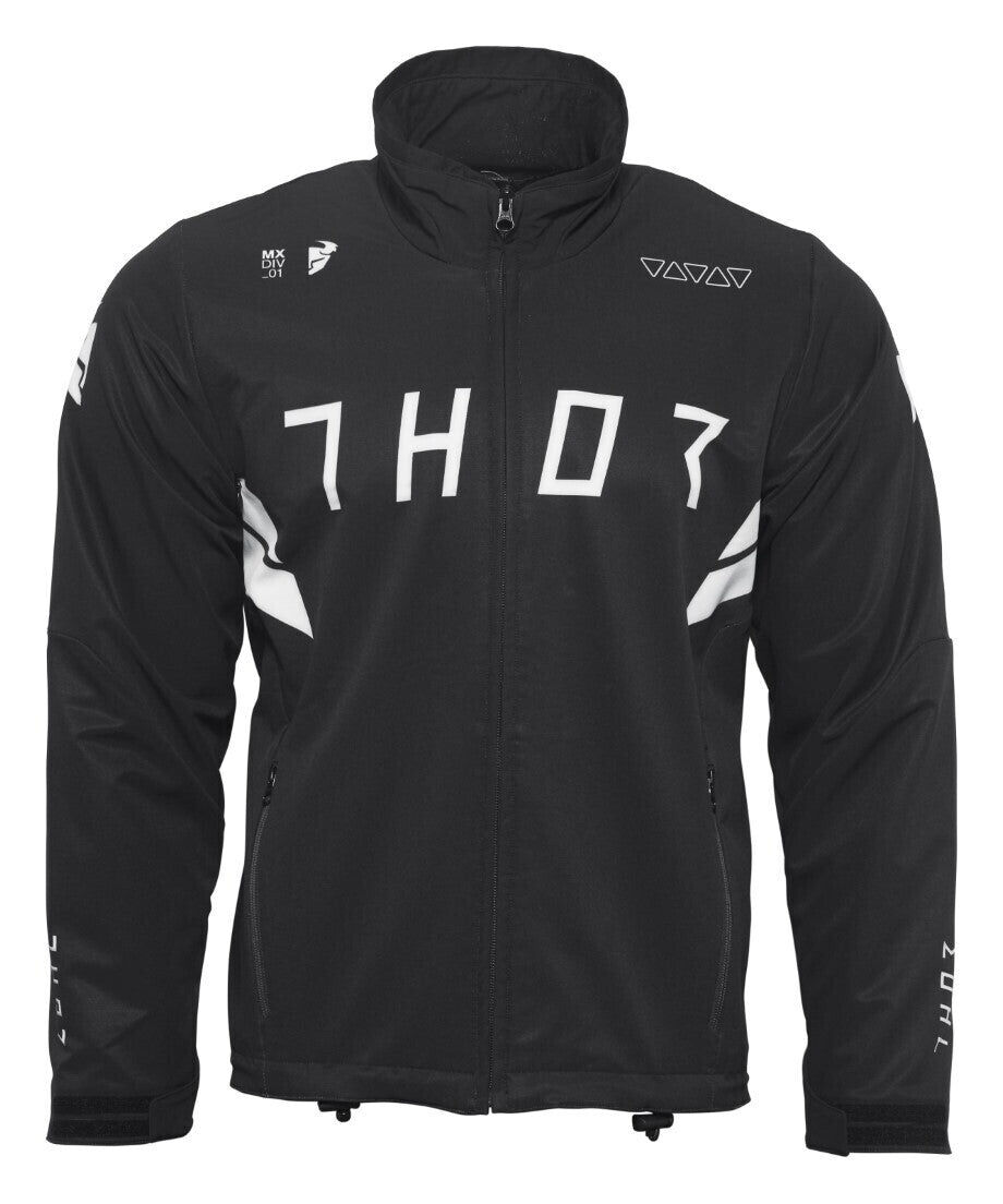 Thor 2024 Warmup Black/White Textile Jacket - XL