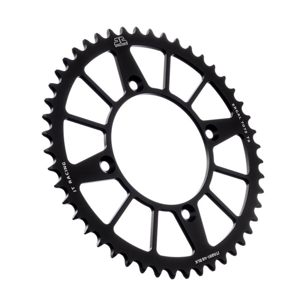 JT ALLOY RACELITE SPROCKET - 46T 520P - BLACK