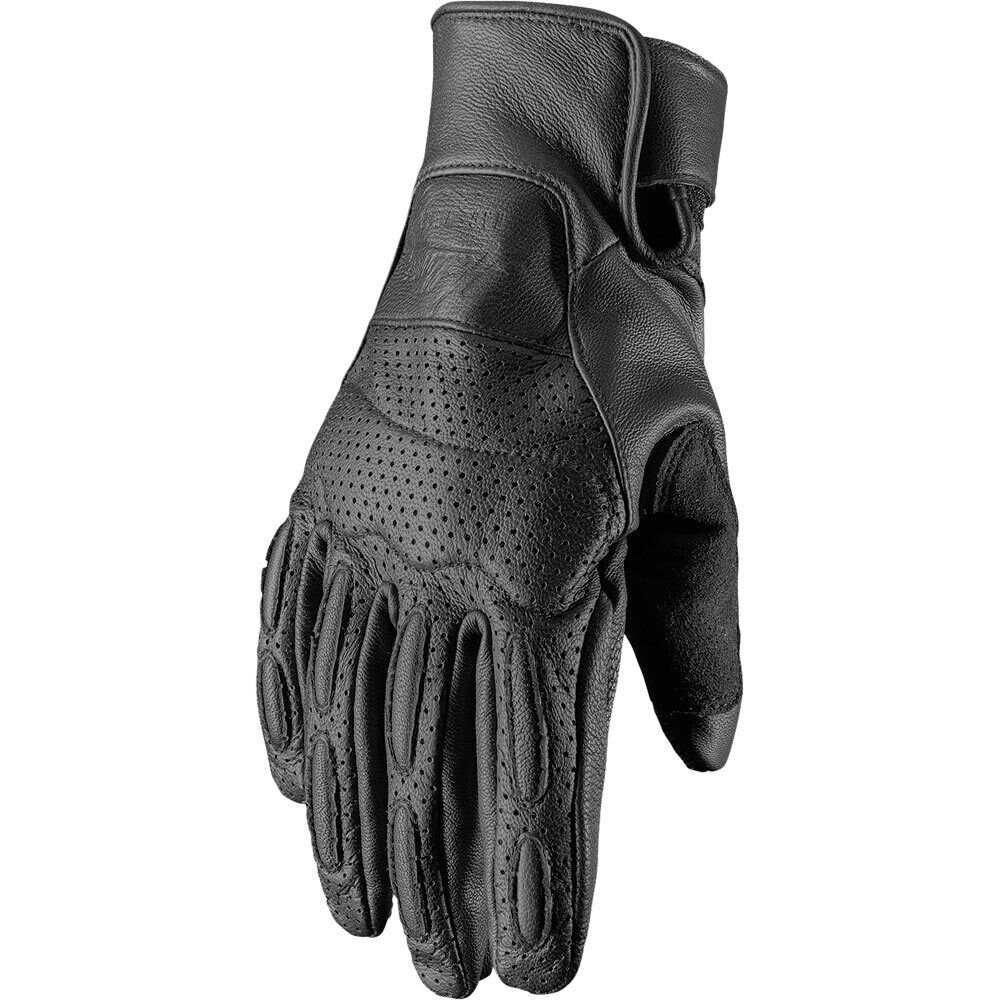 Thor 2024 Hallman GP Black Gloves - 2XL
