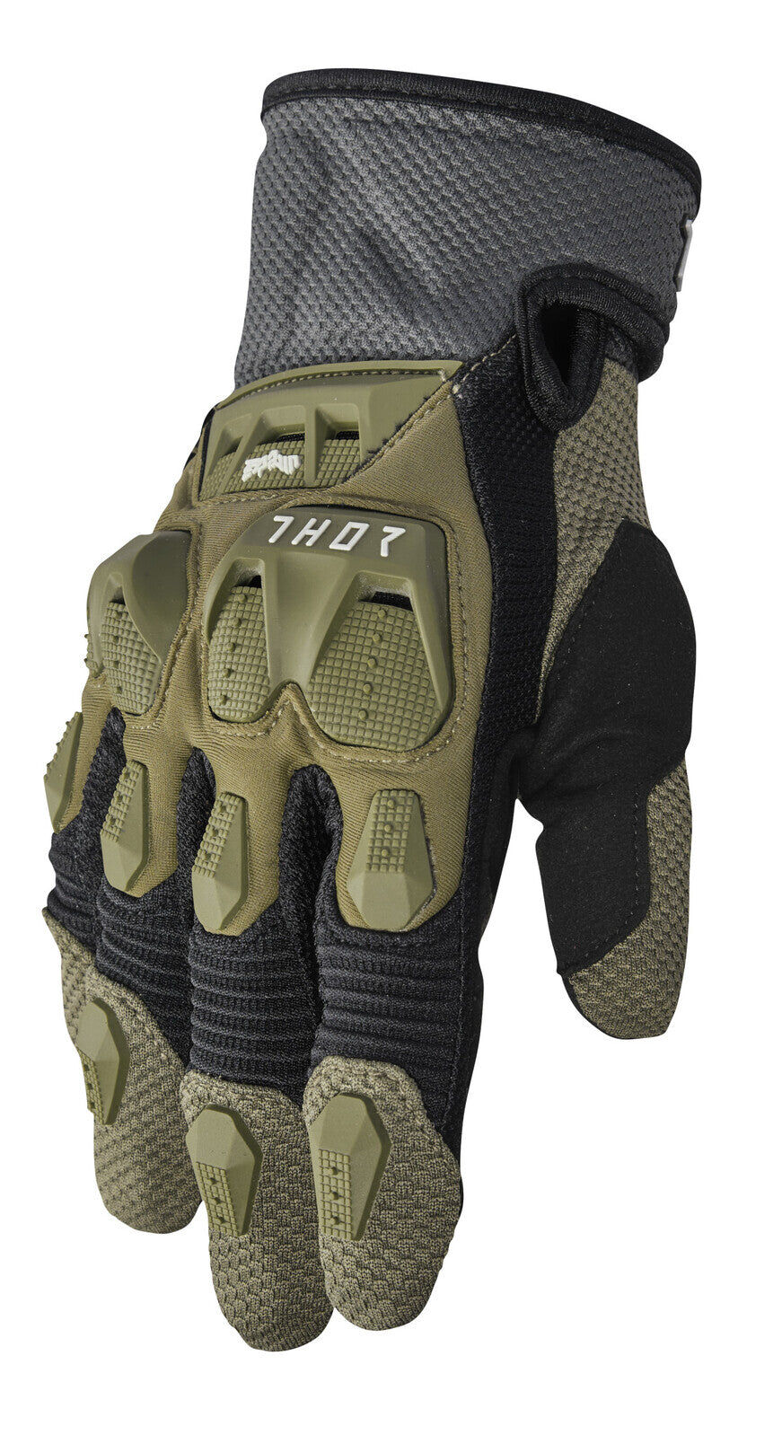 Thor 2024 Terrain Army/Charcoal Gloves - XS