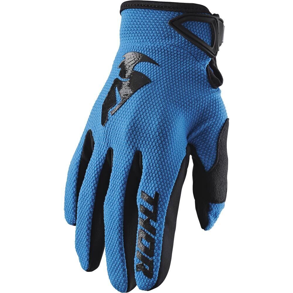 Thor 2024 Sector Blue/Black Youth Gloves - 2XS