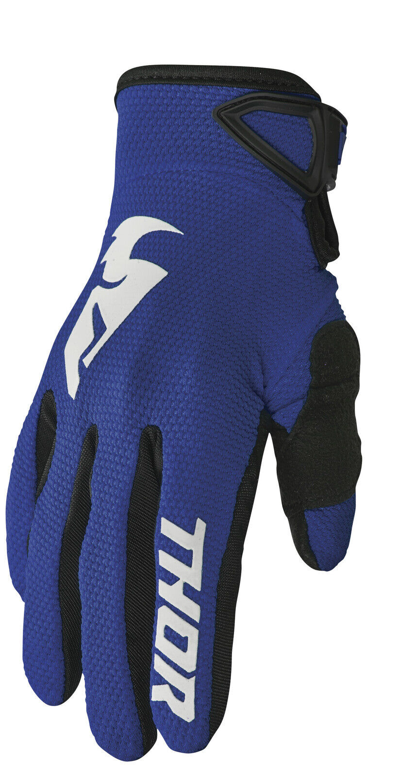 Thor 2024 Sector Navy/White Youth Gloves - 2XS