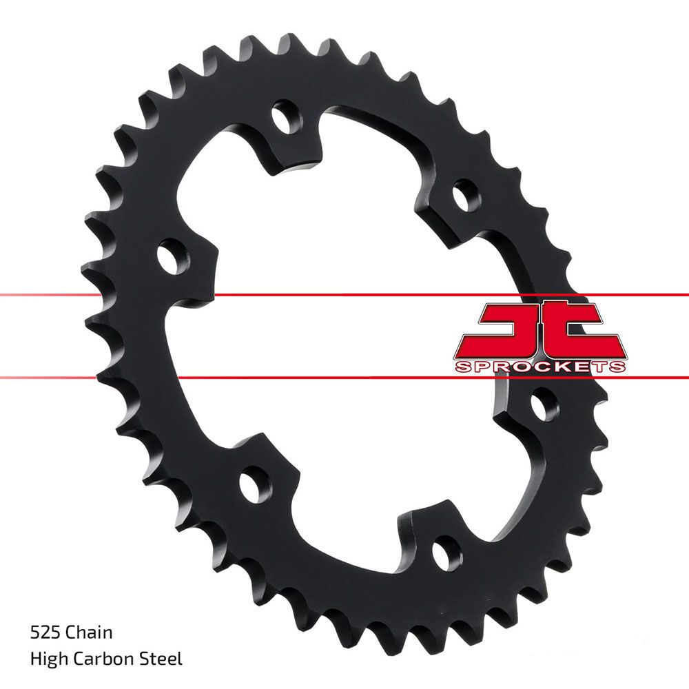 REAR SPROCKET - STEEL 38T 525P