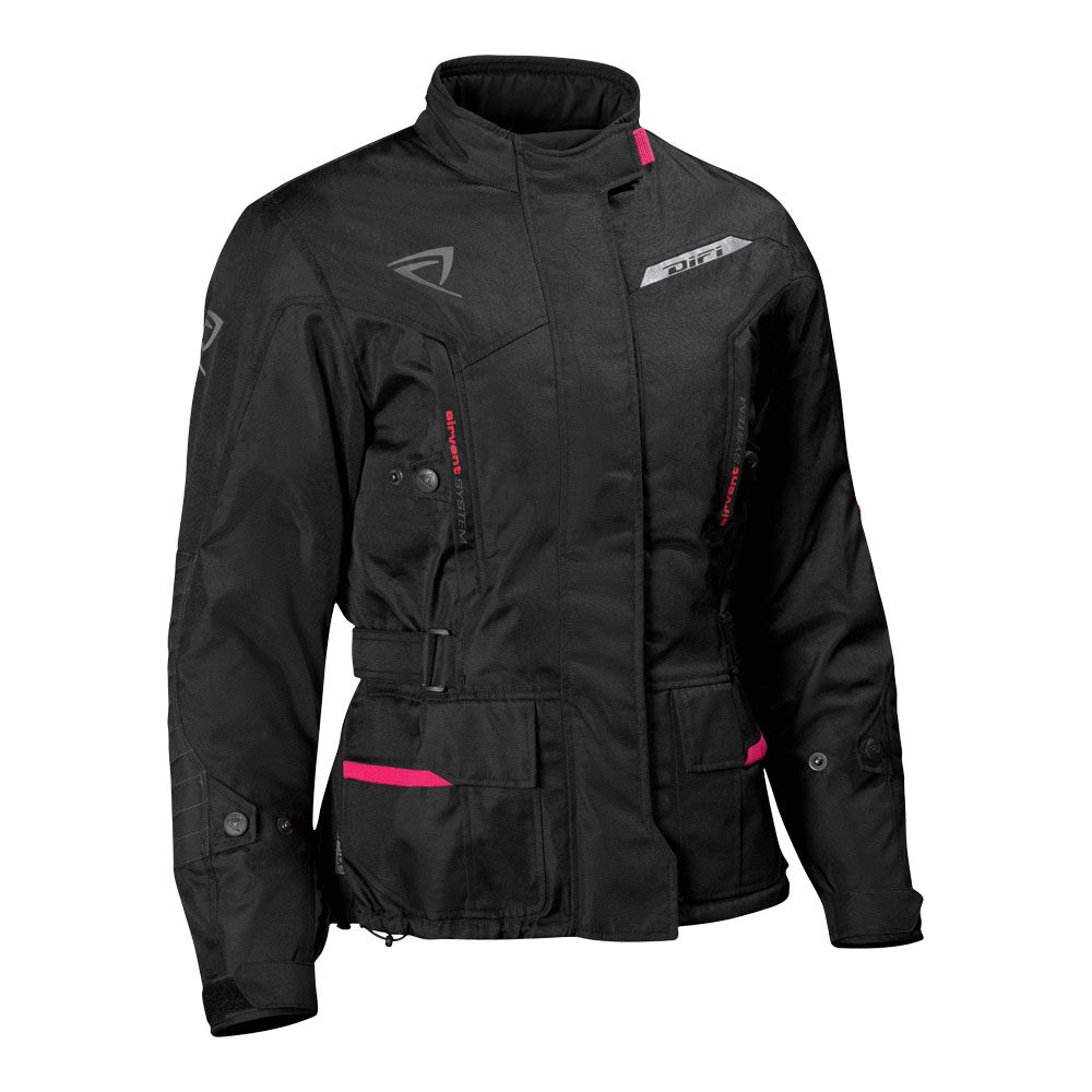 Difi Jacket Shuttle Lady Aerotex Blk/Pnk 36 XS 114113