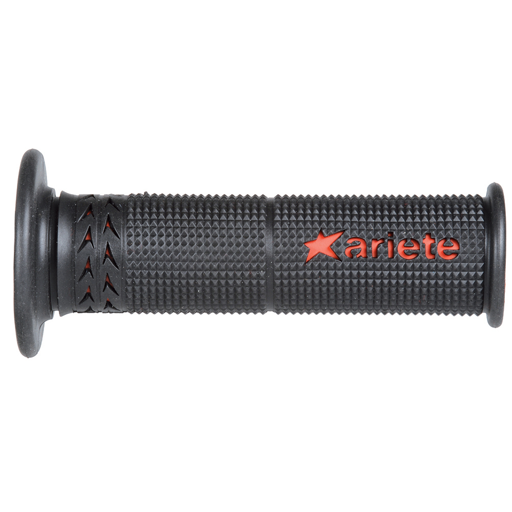 ARIETE GRIPS - ESTORIL - SBK GEL SOFT - BLACK/RED : 02615-R