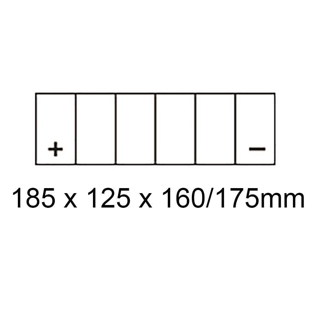 ROADSTAR, STD: 12N24-4 / T3 [24Ah] CTN2 (DG8.2 - UN2796)