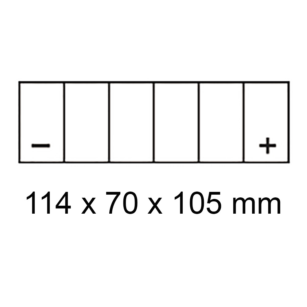 ROADSTAR, MF: CTX5L-BS / T4 [4Ah] CTN8 (DG8.2 - UN2796)