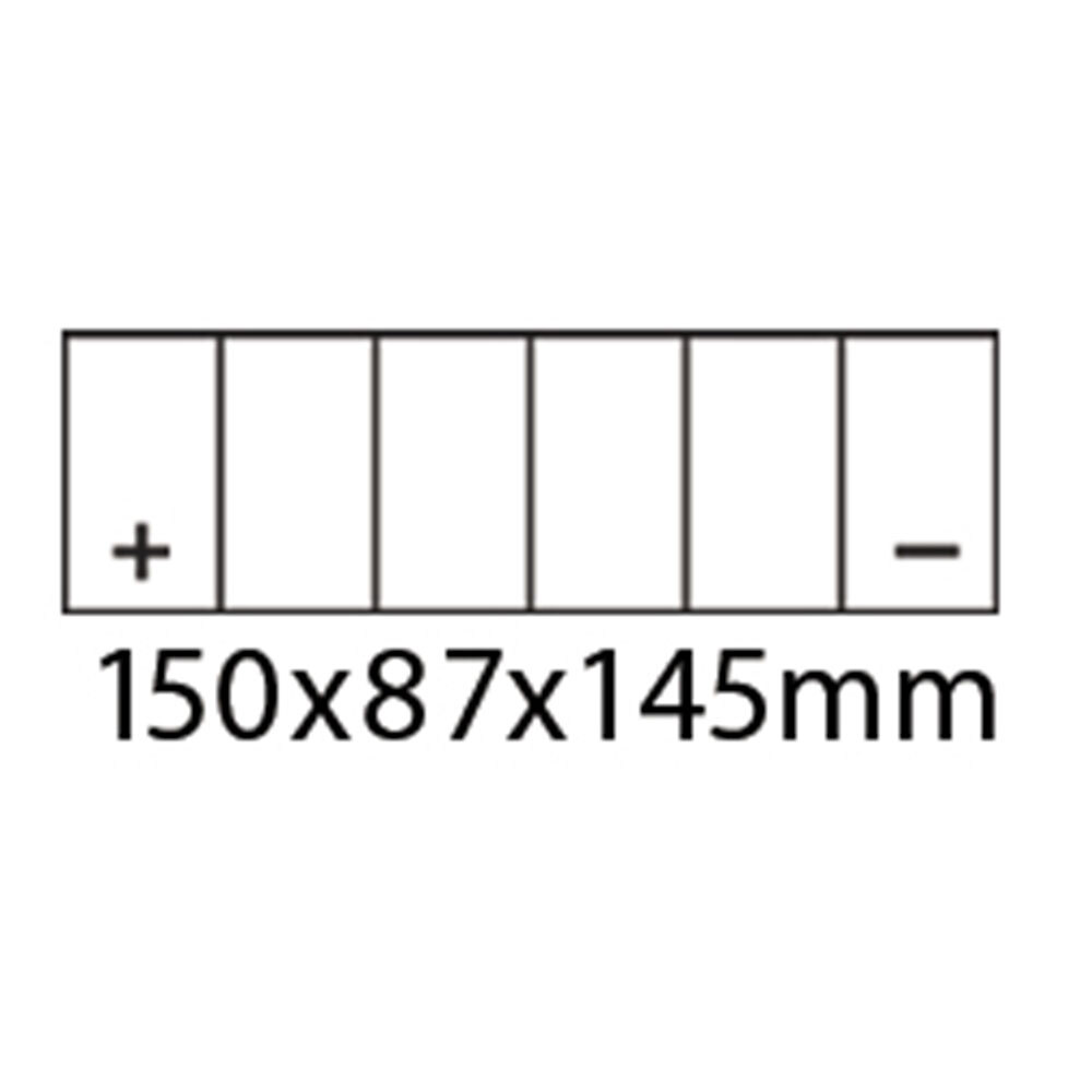 ROADSTAR, MF: CTX14-BS / T4 [12Ah] CTN6 (DG8.2 - UN2796)